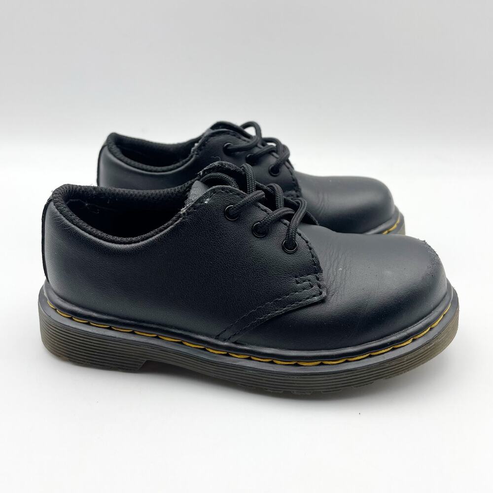 Dr. Martens Kids (Toddler) 1461 Dress Shoe US 8 EU 24 Black EUC